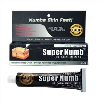 Mitä Super Numb 30g Lidocaine Cream tekee?